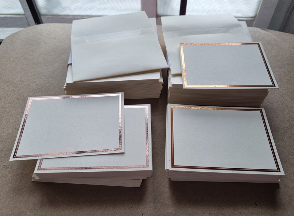 Luxury gold foil and embossed business cards printing — Fabreko Nairobi